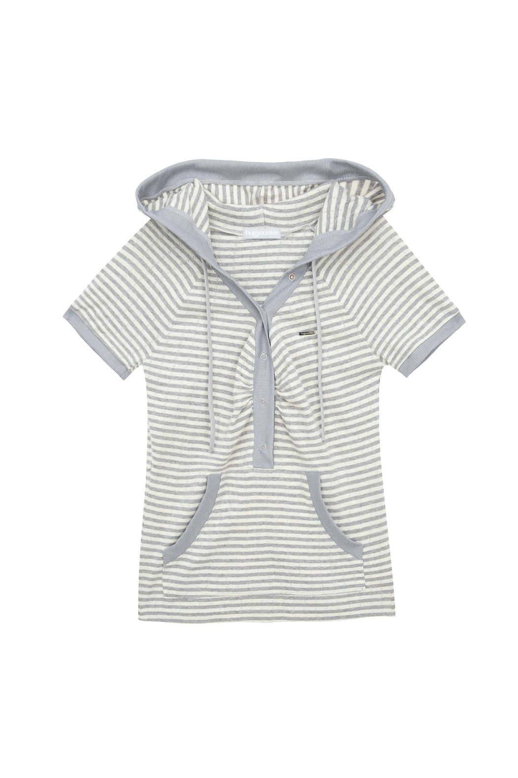 [5/29 예약배송]stripe hoodie HS ver (gray)